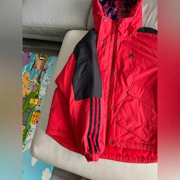 NWT - Adidas Women's Puffer Jacket for Happy Lunar Year Edition- Size M - Picture 3 of 9